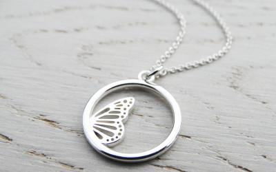 The Sterling Silver Butterfly Necklace: A Craft Story