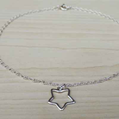 Dainty Silver Anklet - Sterling Silver