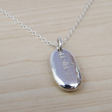 Your Story in Silver: The Personalised Pebble Necklace