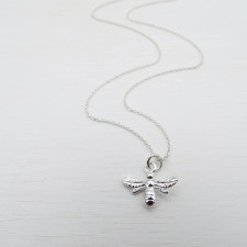 The Buzz Behind the Beauty: Our Sterling Silver Bee Necklace