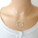 Your Story, Stamped: The Silver Circle Personalised Necklace