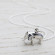 Crafting Charm: The Sterling Silver Elephant Necklace Story