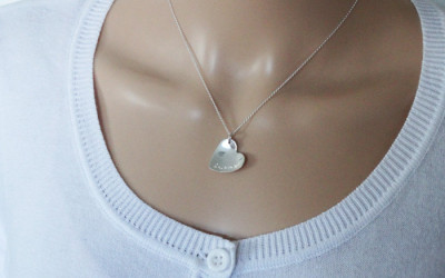 Crafting Your Story: The Silver Heart Necklace & Its Charm