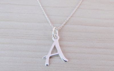 Your Story, Worn Close: Crafting the Sterling Silver Initial Necklace