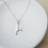 Sterling Silver Swallow Necklace: Artisan Crafted & Symbolic