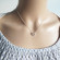 Tiny Circle Necklace: A Sparkly Tale of Sterling Silver & Zirconia