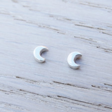 Our Tiny Moon Studs: A Chat About Sterling Silver