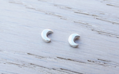 Our Tiny Moon Studs: A Chat About Sterling Silver