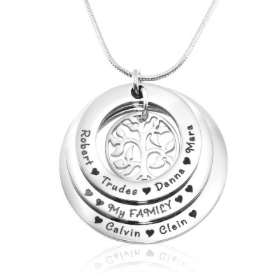 Personalized Family Triple Love - Sterling Silver - Handmade By AOL Special