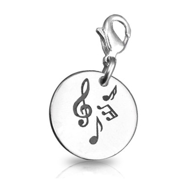 Personalized Music Charm - Handmade By AOL Special