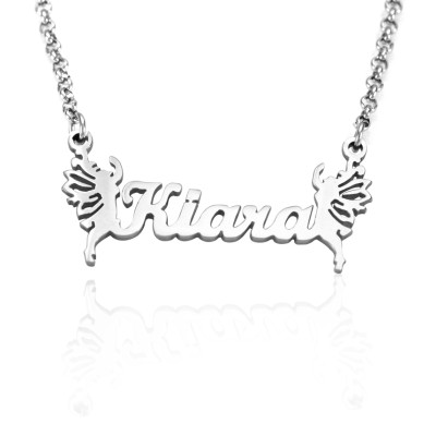 Personalized Name Necklace - Sterling Silver - Handmade By AOL Special