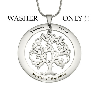 Personalized ADDITIONAL Tree of My Life WASHER ONLY - Handmade By AOL Special