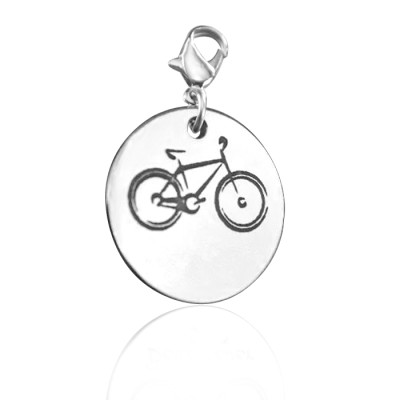 Personalized Bike Charm - Handmade By AOL Special
