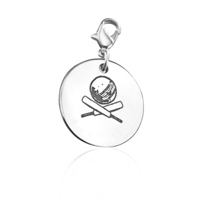 Personalized Cricket Charm - Handmade By AOL Special