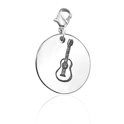 Personalized Guitar Charm - Handmade By AOL Special