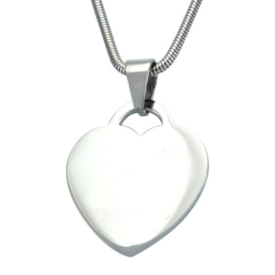 Personalized Heart of Necklace - Handmade By AOL Special