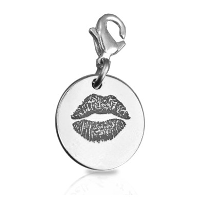 Personalized Kiss Charm - Handmade By AOL Special