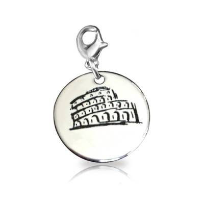 Personalized Rome Charm - Handmade By AOL Special