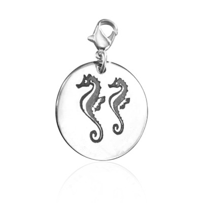 Personalized Seahorse Charm - Handmade By AOL Special
