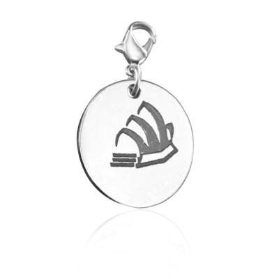 Personalized Sydney Opera House Charm - Handmade By AOL Special