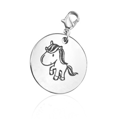 Personalized Unicorn Charm - Handmade By AOL Special