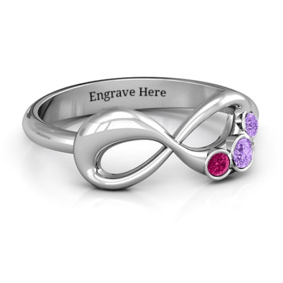 Now and Forever Infinity Ring - Handmade By AOL Special