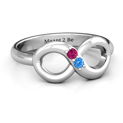 Twosome Infinity Ring - Handmade By AOL Special