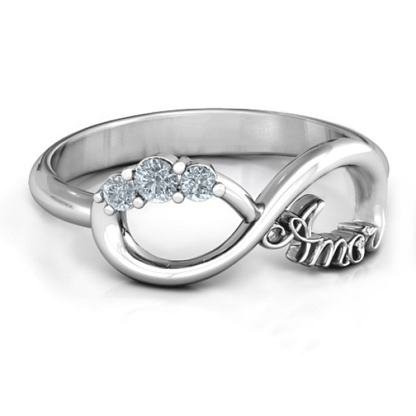 Amor Infinity Ring - Handmade By AOL Special