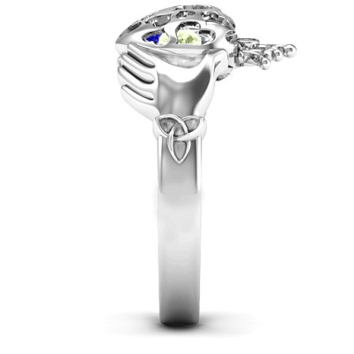 Caged Hearts Claddagh Ring - Handmade By AOL Special