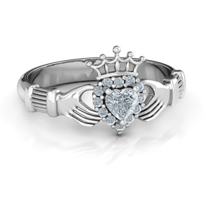 Claddagh with Halo Ring - Handmade By AOL Special