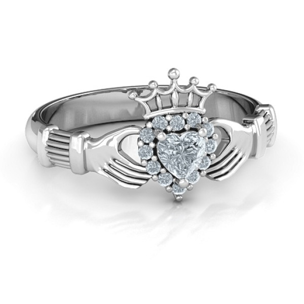 Claddagh with Halo Ring - Handmade By AOL Special