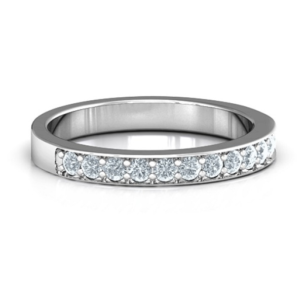 Classic Half Eternity Ring - Handmade By AOL Special