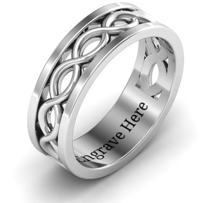Diadem Infinity Men's Ring - Handmade By AOL Special