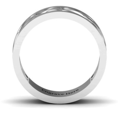 Diadem Infinity Men's Ring - Handmade By AOL Special