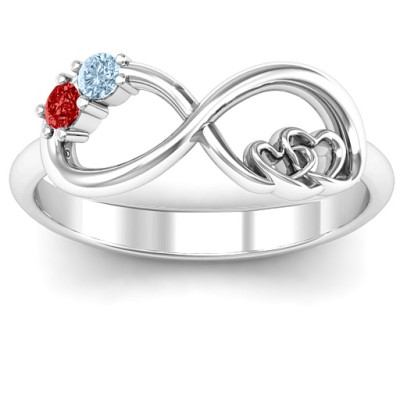 Double the Love Infinity Ring - Handmade By AOL Special