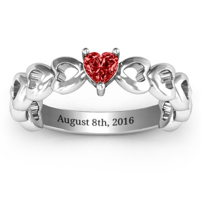 Enchanting Love Promise Ring - Handmade By AOL Special