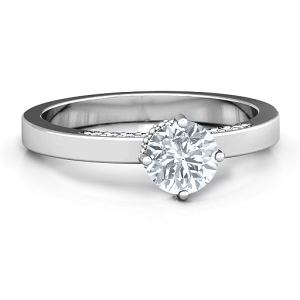 Enchantment Solitaire Ring - Handmade By AOL Special