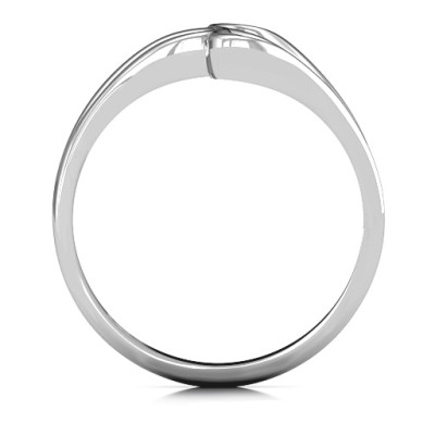 Eternal Elegance Three-Stone Ring - Handmade By AOL Special