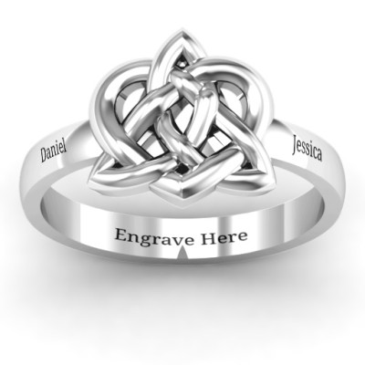 Fancy Celtic Ring - Handmade By AOL Special