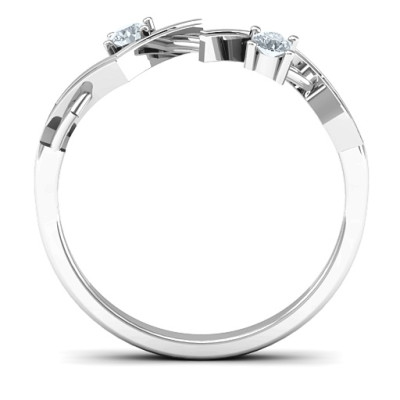 Geometric Glamor Ring - Handmade By AOL Special