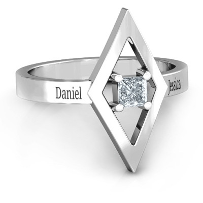 Glam Diamond Ring - Handmade By AOL Special