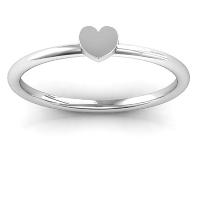 Heart Stackr Ring - Handmade By AOL Special