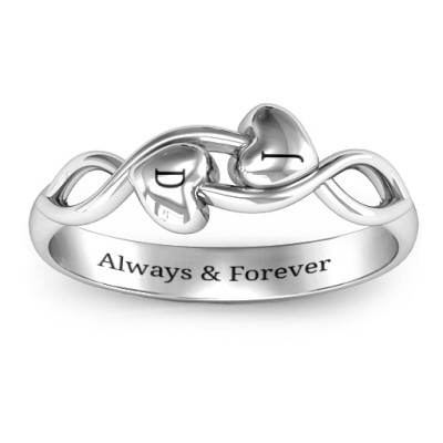 Heavenly Hearts Ring - Handmade By AOL Special