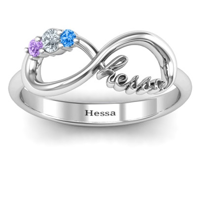 Hessa Never Parted After Gemstone Ring - Handmade By AOL Special