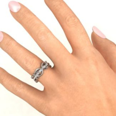 Imperative Love Infinity Ring - Handmade By AOL Special