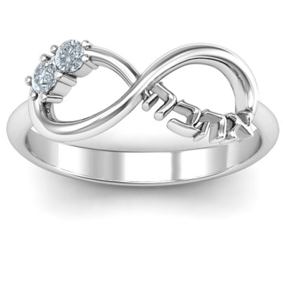 Infinity Ahava Ring - Handmade By AOL Special