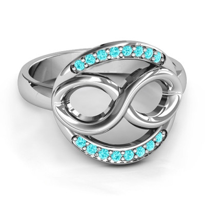 Karma of Love Infinity Ring - Handmade By AOL Special