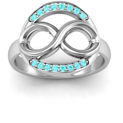 Karma of Love Infinity Ring - Handmade By AOL Special