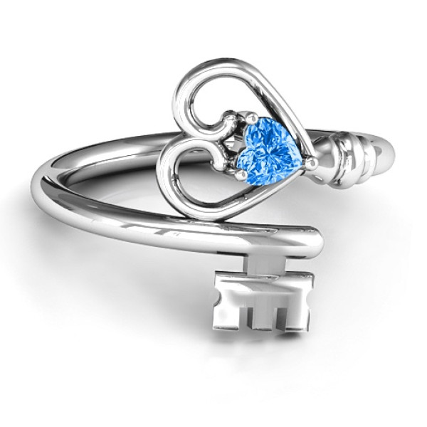 Key to Her Heart Ring - Handmade By AOL Special