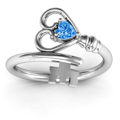 Key to Her Heart Ring - Handmade By AOL Special